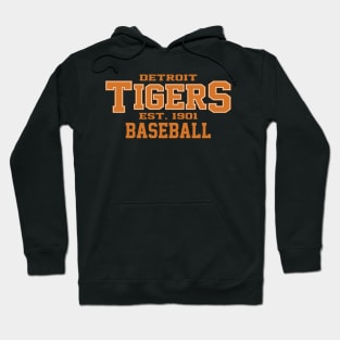 Tigers Detroit Baseball Hoodie